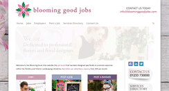 Desktop Screenshot of bloominggoodjobs.com